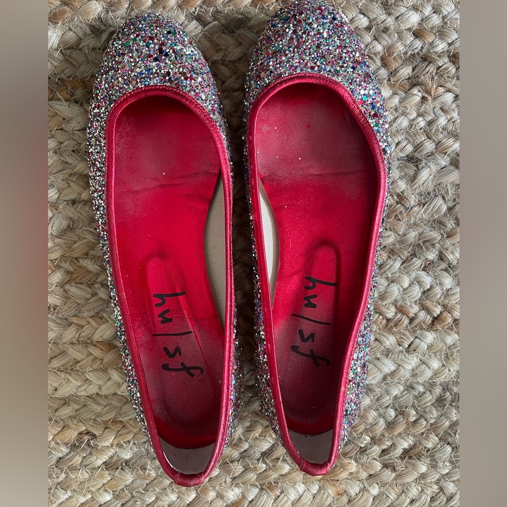 Like new French Sole New York Olivia ballet flats